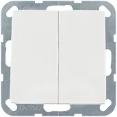 Gira Wissel/wisselschakelaar St55 Wit