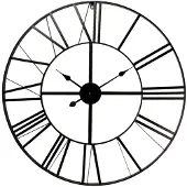 Clayre & Eef Wandklok Ø 80 cm metaal rond muurklok