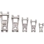PLASTIMO Anchor Connector With Swivel Grijs 12 mm