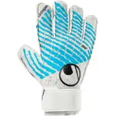 Uhlsport FM Cybertec Starter Soft Keepershandschoenen Kids Wit Felblauw Zwart