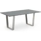 NIEHOFF SITZMÖBEL Niehoff zitmeubel Primus tafel trapeze sledevoet