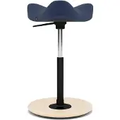 Varier Move zadelkruk, blauw - ergonomisch