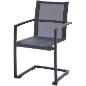 Diamond Garden Valencia Schommelstoel Roestvrij Staal Sunproof Sling 2 stuks