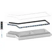Superfish Quadro 40 Multi Colour LED