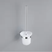 FortiFura Calvi toiletborstelhouder rond - chroom SW639924