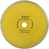 GEKO Diamant-Trennscheibe, TURBO PLUS, 230x8x22mm