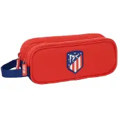 Big Buy Cooking Pennenetui met 2 vakken Atlético Madrid Blauw Rood 21 x 8 x 6 cm