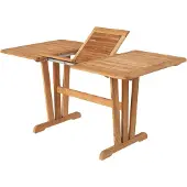 Brafab Cornelia tuinset tafel Teak Natuur Uittrekbaar