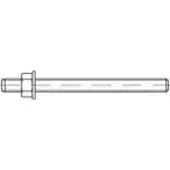 Alstertaler Schrauben & Präzisionsteile 887340100120120 Ankerstang 120 mm 20 stuk(s)