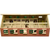 Kids Globe farming Paardenstal met 9 paardenboxen |
