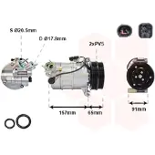 VAN WEZEL 5901K700 Aircopomp