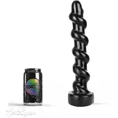 Mister B XXL Geribbelde Dildo 33 x 5 cm - zwart