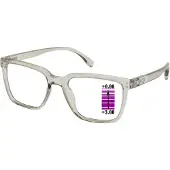Vista Bonita Leesbril Cubo XL -progressief-Kadushi Silver-+3.00
