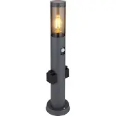 Globo Moderne buitenlamp Boston 60cm met sensor en stopcontact
