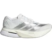 Adidas Loopschoen 'ADIZERO BOSTON 13' zilvergrijs / wit