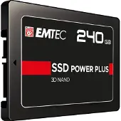 Emtec SSD Power Plus - SSD-schijf - 240 GB - intern - 2.5" - SATA 6Gb/s