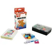 999 Games - Sea Stax - Breinbreker - Puzzelstukjes in de vorm van zeedieren - Stimuleert het ruimtelijk inzicht - Educatief spel - Dierenpuzzel - Solo spel - Klein cadeautje