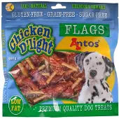 Antos 300 gr chicken d'light flags