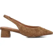 Stefano lauran Dames Hakken D24062 - Camel - Maat 41