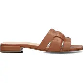 Stefano lauran Dames Slippers 24050 - Cognac - Maat 38