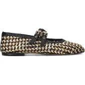 Inuovo Dames Ballerina's D47001 - Zwart - Maat 42