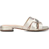 Stefano lauran Dames Slippers 24050 - Goud - Maat 40
