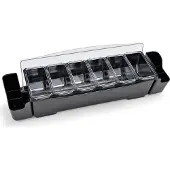 Ich-zapfe Ingrediëntencontainer, Voedselcontainer met 6 inzetstukken, 0,7L