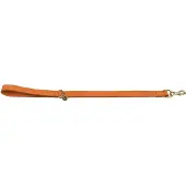 Vadigran Hondenriem Kort Nubuck Lichtbruin