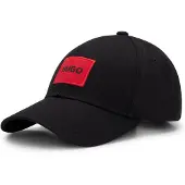 HUGO Pet rood / zwart