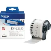 Brother DK-22223 Etiket Zwart op wit (50 mm)