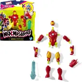 Marvel Avengers speelgoedfiguur Iron Man MixMashers 12 cm superheld.
