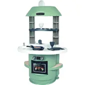 Smoby Nova Kids Kitchen Set Educational Toy Zilver Kinderen
