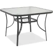 Garden Point Vierkante tafel Modena lichtgrijs