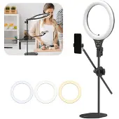 Ulanzi 10" Ringlamp met telefoonhouder