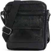 Spikes & Sparrow Apache | Crossbody tas leer | zwart