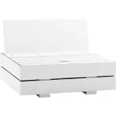 Solpuri Boxx Top-module zit-rug Aluminium