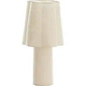 Light & Living Schemerlamp Musaby organische vorm - naturel linnen