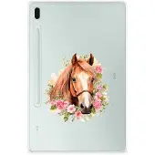 B2Ctelecom Back Case voor Samsung Galaxy Tab S7FE Paard
