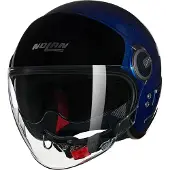 Nolan N21 Visor 06 Verniciatura Speciale 343 Diepblauw Zwart Glossy Jethelm Maat XL