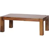 Wohnling Salontafel sheesham bruin 110 cm breed