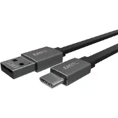 Emtec USB-kabel USB-A stekker, USB-C stekker 1.20 m Zwart ECCHAT700TC