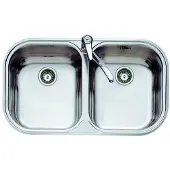 Teka Stylo-2c Rectangular Dubbele Spoelbak