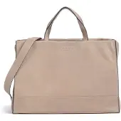 Liebeskind Handtas Schoudertas LOU 2 3D Leather Satchel Stone Taupe