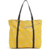 Liebeskind Aurora Canvas Shopper geel