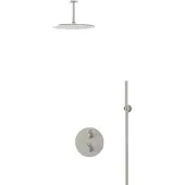 Maxaro Radius Regendouche Inbouw | Rvs 30 cm Regendouche Thermostatisch
