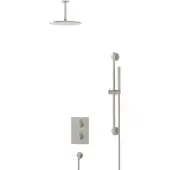 Maxaro Radius Regendouche Inbouw | Rvs 25 cm Regendouche Thermostatisch