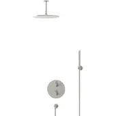 Maxaro Radius Regendouche Inbouw | Rvs 30 cm Regendouche Thermostatisch