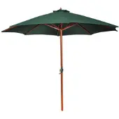 vidaXL Parasol 258 cm groen