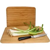 MamboCat Set van 2 Batiha bamboe snijplanken 25x35x1,5cm - 24501324