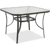 Garden Point vierkante tafel Modena grijs